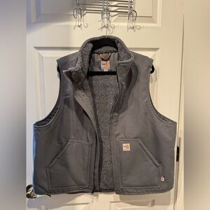 Carhartt Flame Resistant Vest - Mens XL / Gravel Color